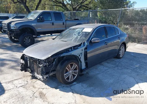 2010 Infiniti G37 Journey z USA, uszkodzony, nr VIN JN1CV6AP8AM202093